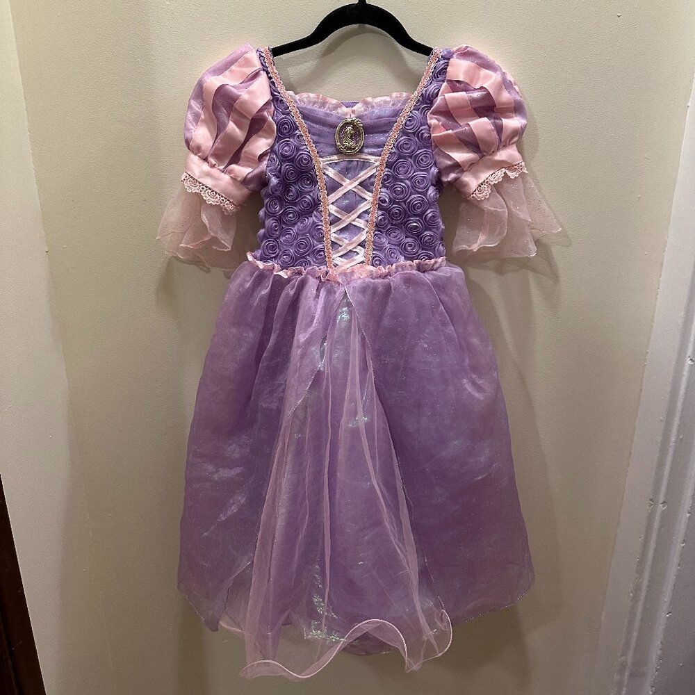 Disney Store Rapunzel Princess Dress (Size 5/6)